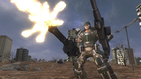 EARTH DEFENSE FORCE 6 - Strengthening Parts for Fencer: Gunner's Exoskeleton