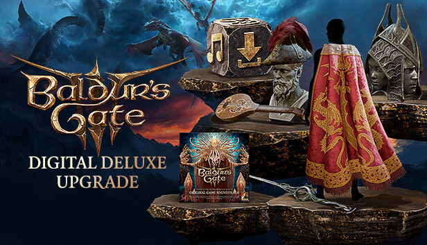 Baldur's Gate III Deluxe (Steam版) Baldur's Gate 3 - Digital Deluxe Edition DLC on Steam