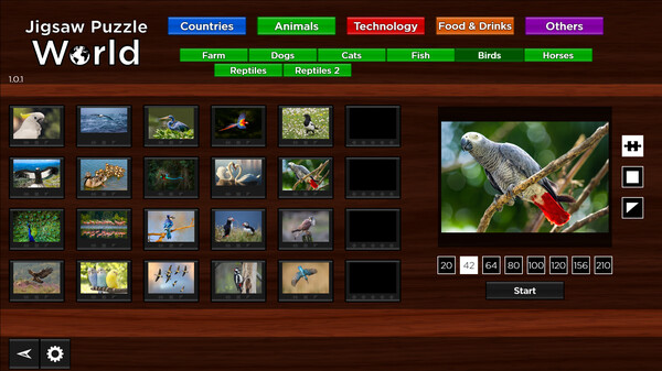 Jigsaw Puzzle World - Birds