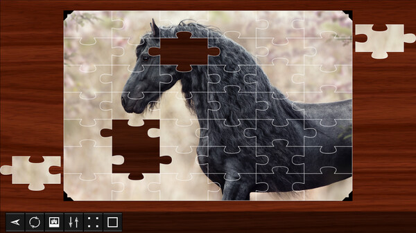 Jigsaw Puzzle World - Horses