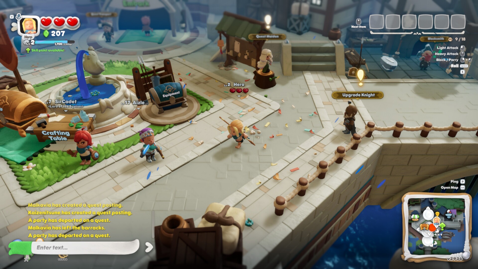 Scramble Knights Online gameplay screenshot 3