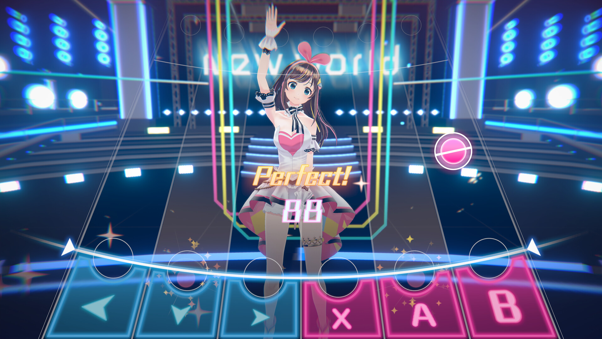 Kizuna AI - Touch the Beat! DLC Costume 2: A.I. Party! 2018 Featured Screenshot #1