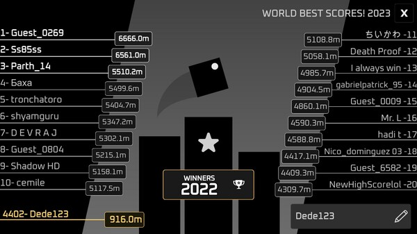 Screenshot z Sqube Darkness