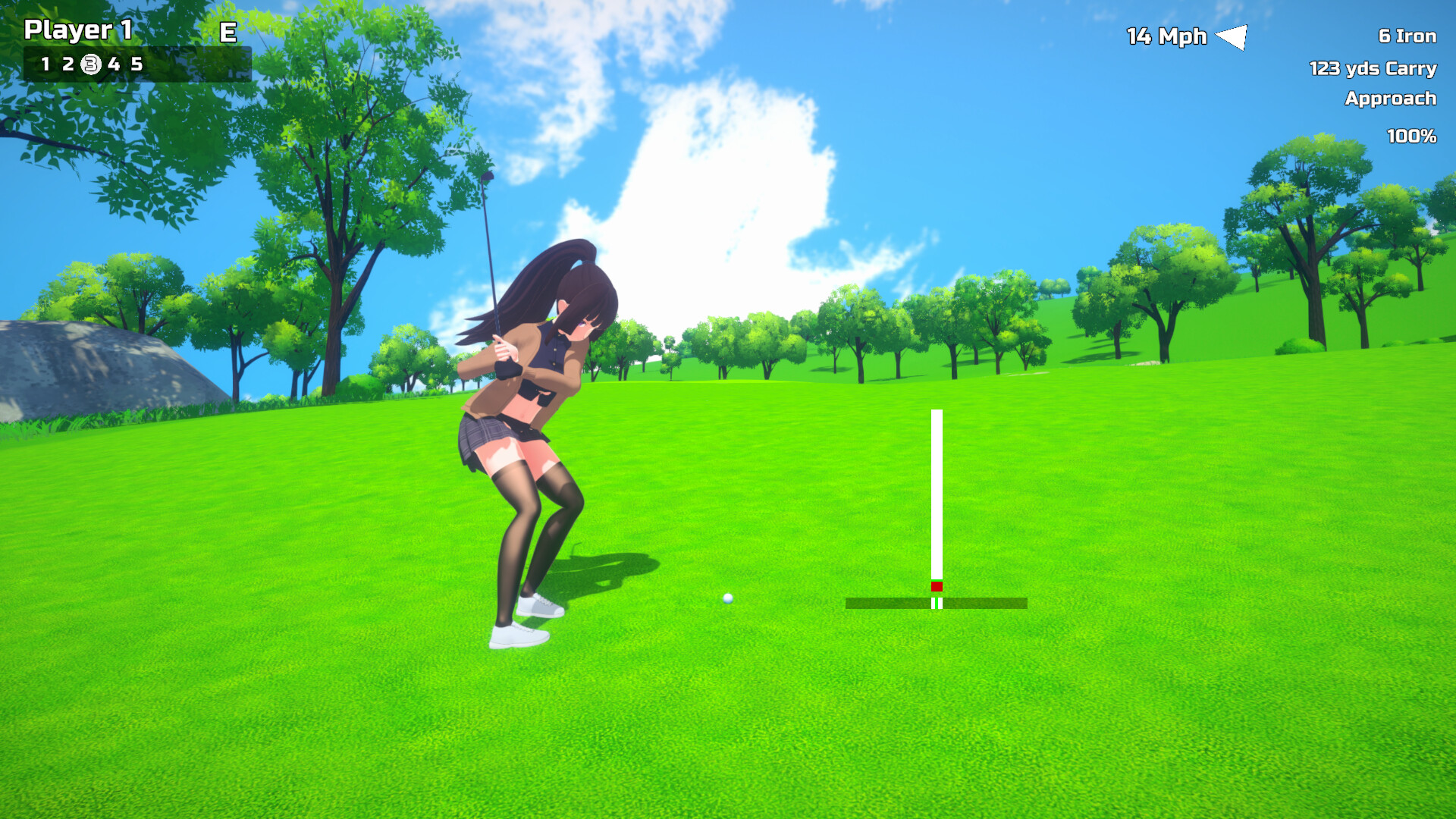 Endless Anime Golf screenshot #2