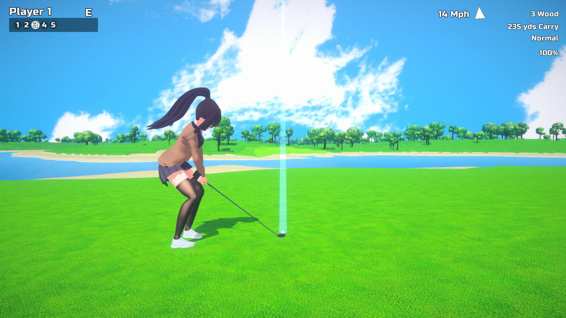 Endless Anime Golf screenshot #1