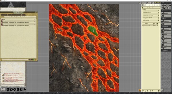 Fantasy Grounds - Pathfinder RPG - Pathfinder Flip-Map - Wasteland