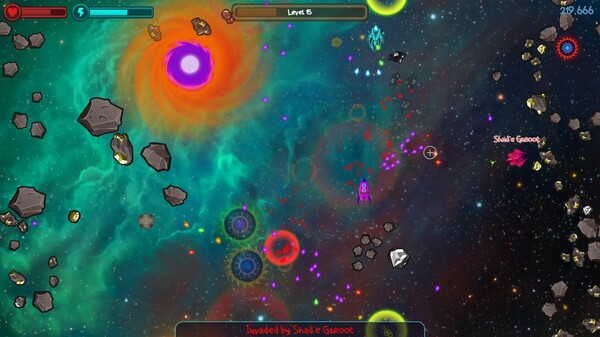 Screenshot z Rocket!