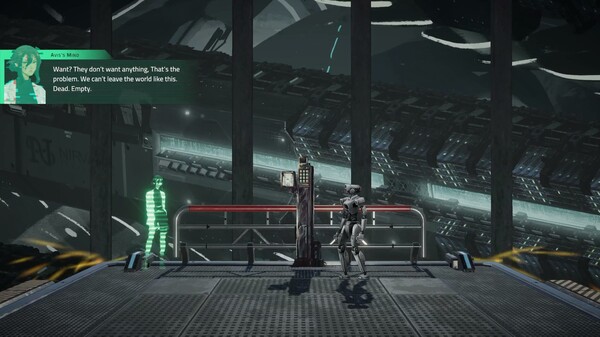 Screenshot z Machine Heart