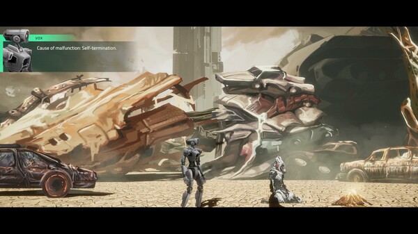 Screenshot z Machine Heart