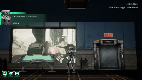 Screenshot z Machine Heart