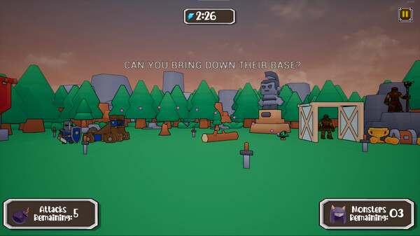 Screenshot z The Monster War