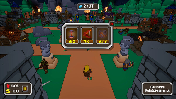 Screenshot z The Monster War