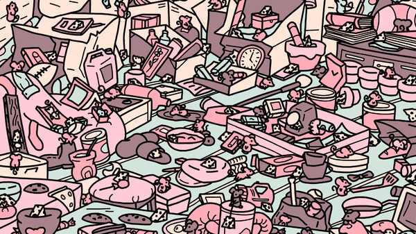 Я припрятал юрких мышек.