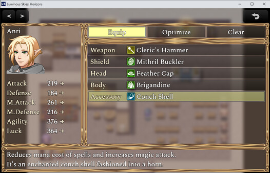 Screenshot z Luminous Skies: A Short Adventure