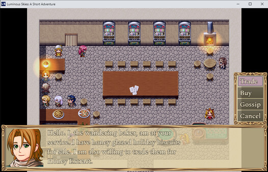 Screenshot z Luminous Skies: A Short Adventure