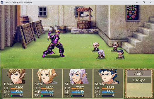 Screenshot z Luminous Skies: A Short Adventure
