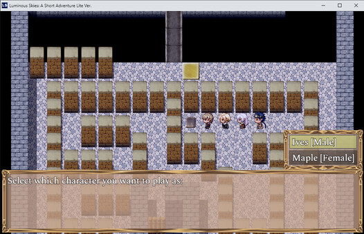 Screenshot z Luminous Skies: A Short Adventure