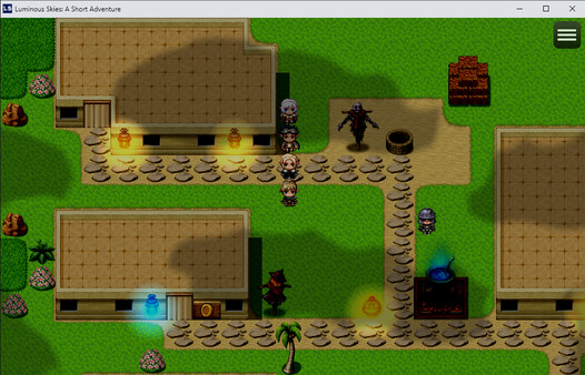 Screenshot z Luminous Skies: A Short Adventure