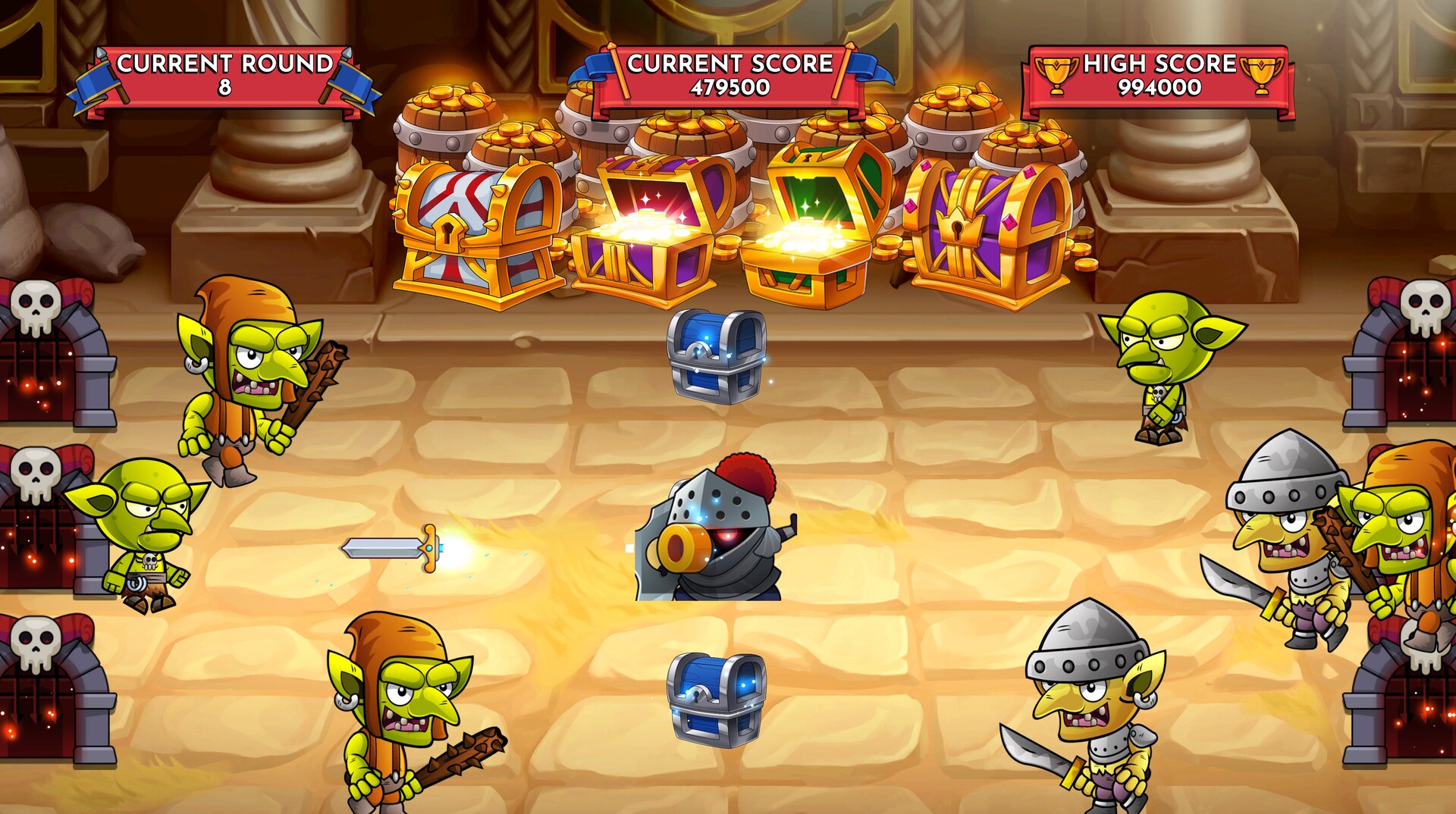 #3. The Goblins are Coming (Steam) Podle: Tom's Feral Cat Games