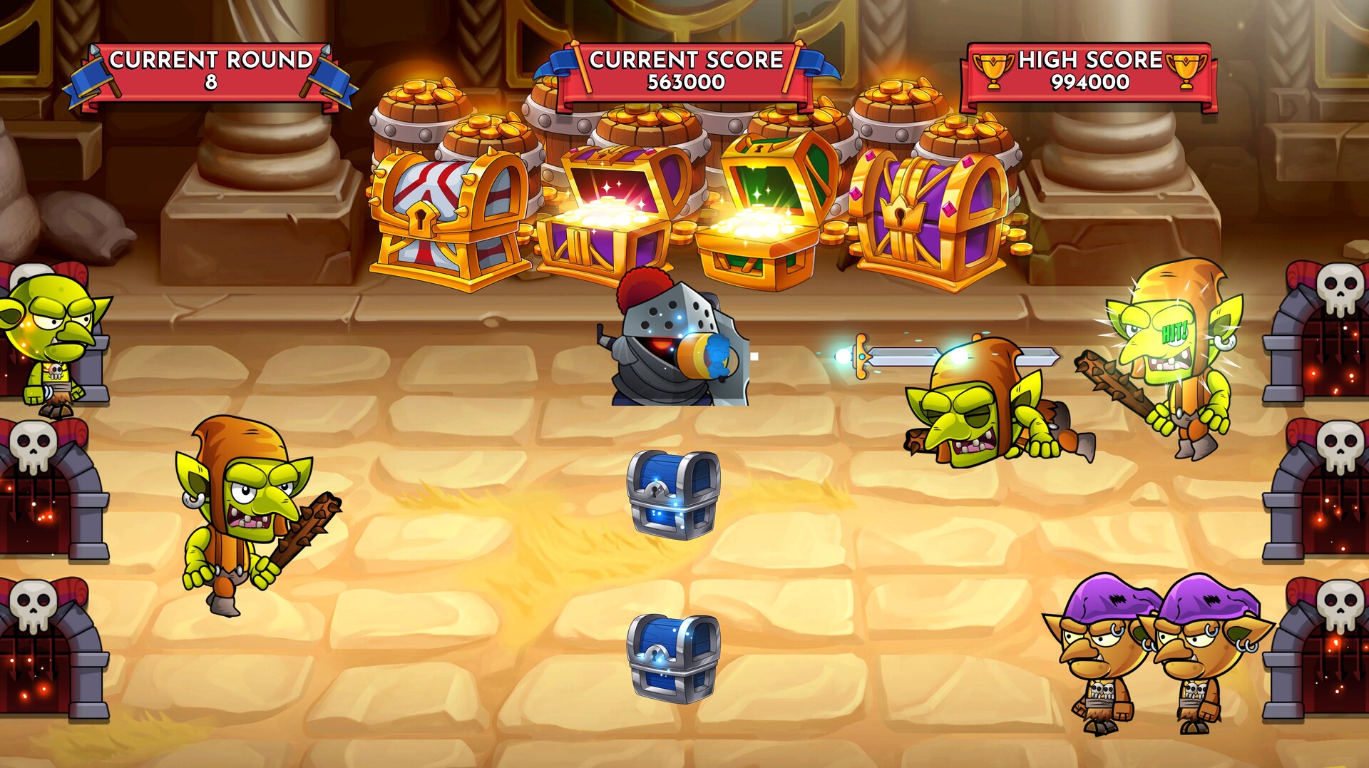 #4. The Goblins are Coming (Steam) Podle: Tom's Feral Cat Games