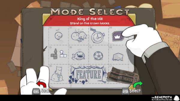 Screenshot z BattleBlock Theater