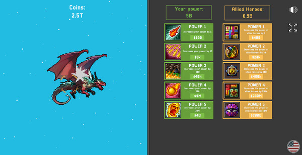 Idle Dragon Clicker — gameplay screenshot 2