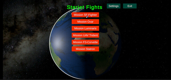 Скриншот 1 из игры Starjet Fights
