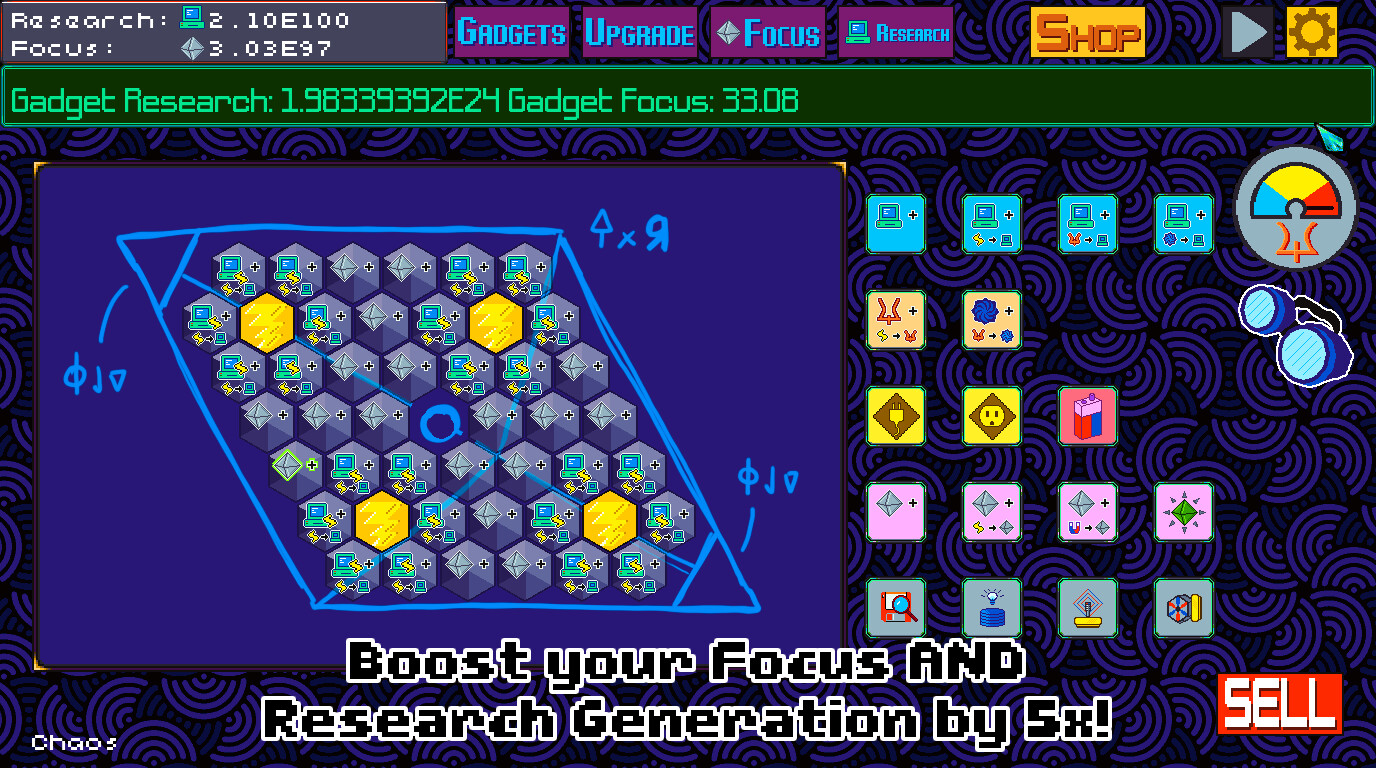 Gimmick's Gadgets - Focus & Research Boost Featured Screenshot #1