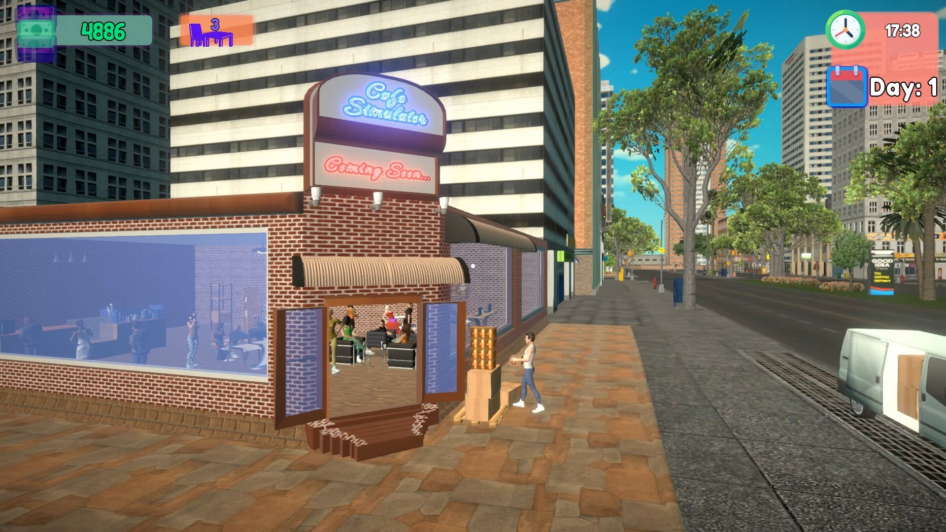 Cafe Simulator screenshot #4