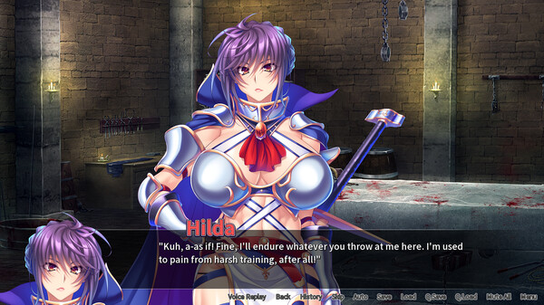 Screenshot z Virgin Knight is my Onahole Tonight