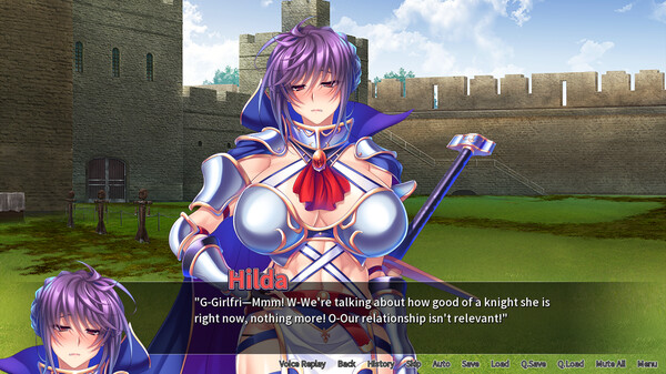 Screenshot z Virgin Knight is my Onahole Tonight