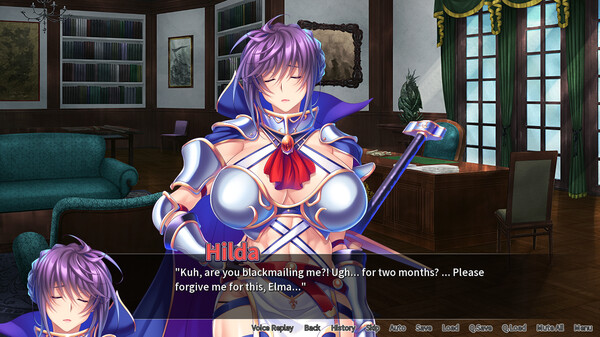 Screenshot z Virgin Knight is my Onahole Tonight