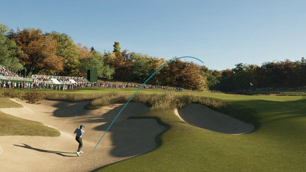 Screenshot 3 of PGA TOUR 2K25 - more gameplay footage