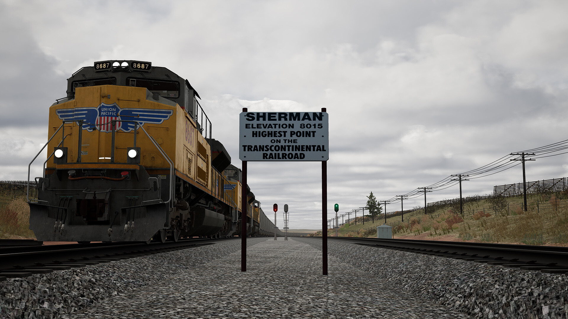 Train Sim World® 4 Compatible: Sherman Hill: Cheyenne - Laramie Route Add-On Featured Screenshot #1