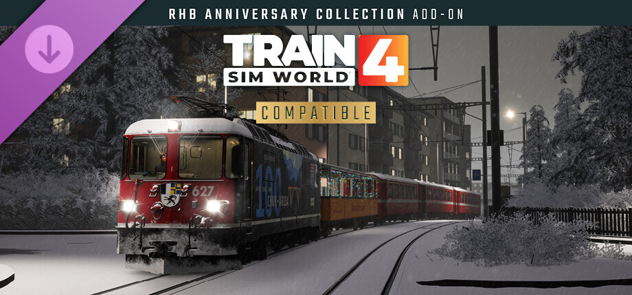 Train Sim World® 4: RhB Anniversary Collection Add-On cover art