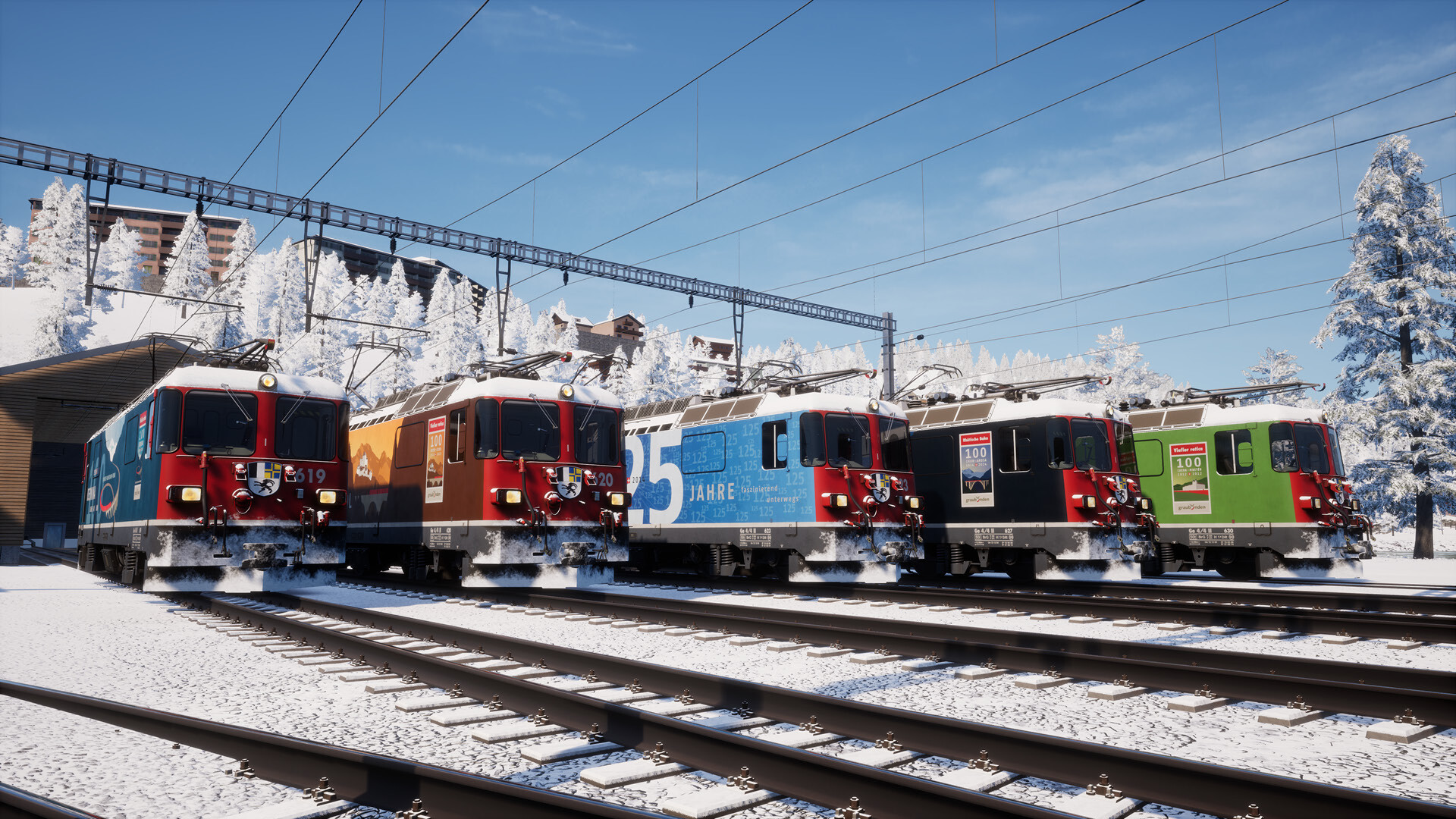 Train Sim World® 4 Compatible: RhB Anniversary Collection Add-On Featured Screenshot #1