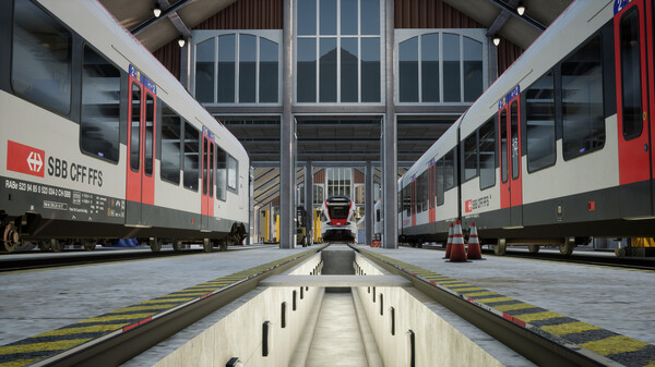 Screenshot z Train Sim World® 4 Compatible: S-Bahn Zentralschweiz: Luzern - Sursee Route Add-On