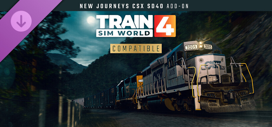 Train Sim World® 4: New Journeys - CSX SD40 Add-On cover art