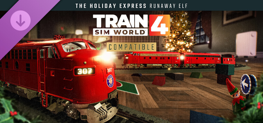 Train Sim World® 4: The Holiday Express - Runaway Elf cover art