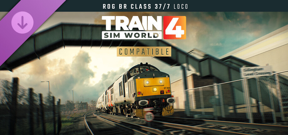 Train Sim World® 4: Rail Operations Group BR Class 37/7 Add-On cover art