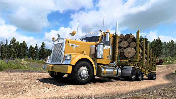 American Truck Simulator - W900 Tuning Pack — скриншот 16