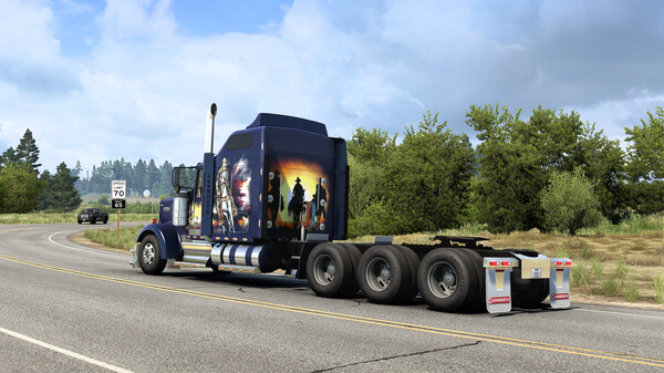 American Truck Simulator - W900 Tuning Pack — скриншот 19