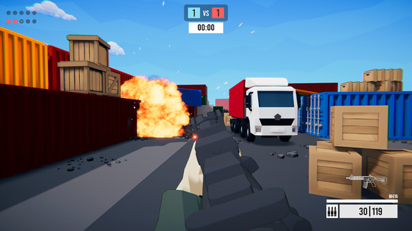 Screenshot z Project Hardline