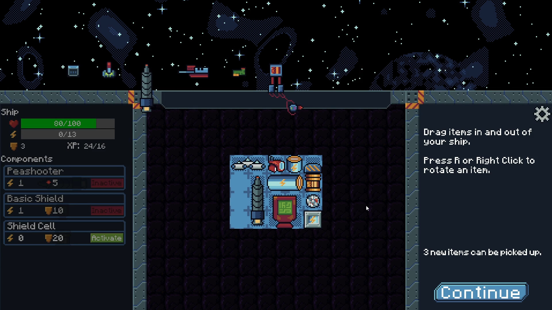 Space Order Mine screenshot #2