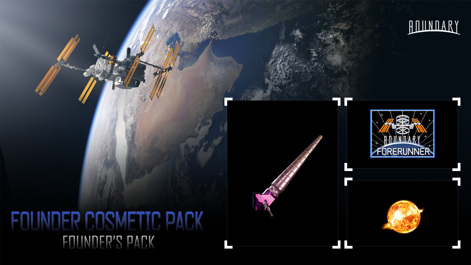 Boundary - Founder Cosmetic Pack Founders Pack Featured Screenshot #1
