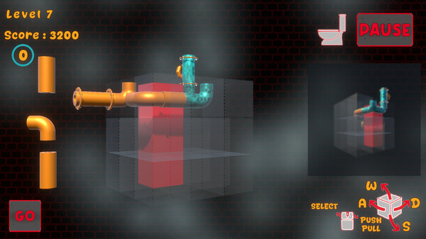 Crazy Pipes 3D screenshot 1