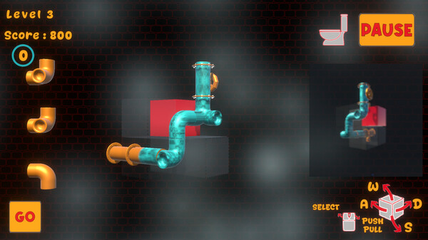 Crazy Pipes 3D screenshot 3