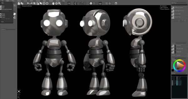 Screenshot z Aartform Curvy 3D 5 Screenshot z Aartform Curvy 3D 5