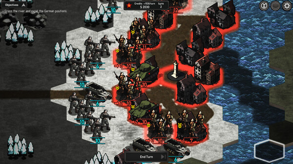 Screenshot z Commander World War II