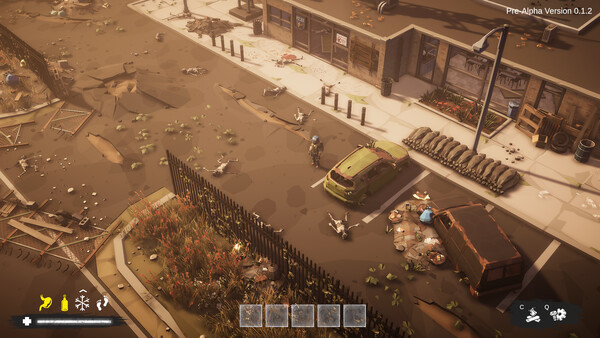 Screenshot of As One We Survive gameplay showing in-action mechanics